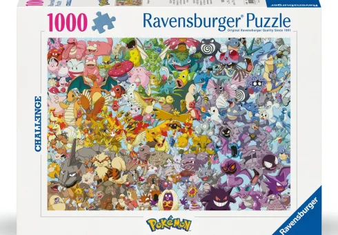 Pokémon Puslespil - Challenge - 1000 Brikker - Ravensburger