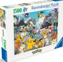 Pokémon Puslespil - Classics - 1500 Brikker - Ravensburger