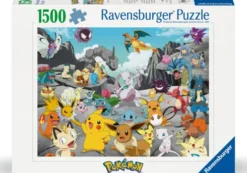 Pokémon Puslespil - Classics - 1500 Brikker - Ravensburger