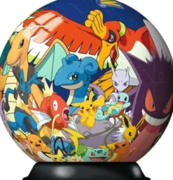 Pokémon Puslespil - 3D Kugle - 72 Brikker - Ravensburger