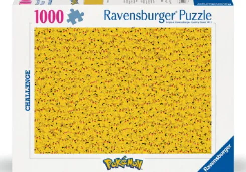 Pokémon Puslespil - Pikachu - Challenge - 1000 Brikker - Ravensburger
