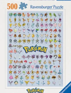 Pokémon Puslespil - The First 151! - 500 Brikker - Ravensburger