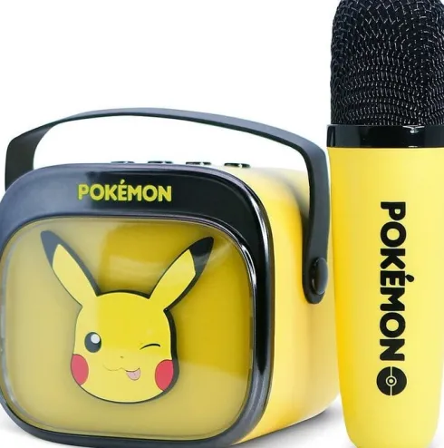Pokémon - Trådløst Mini Karaoke Anlæg Til Børn - Pikachu - Otl