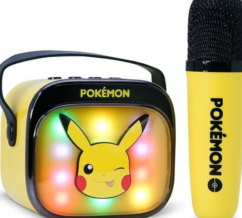 Pokémon - Trådløst Mini Karaoke Anlæg Til Børn - Pikachu - Otl