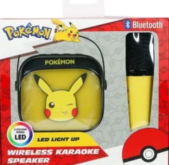 Pokémon - Trådløst Mini Karaoke Anlæg Til Børn - Pikachu - Otl