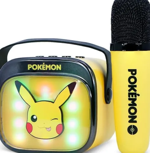Pokémon - Trådløst Mini Karaoke Anlæg Til Børn - Pikachu - Otl