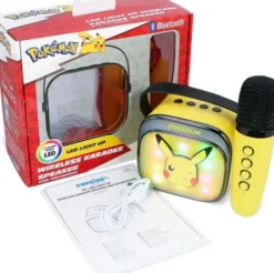 Pokémon - Trådløst Mini Karaoke Anlæg Til Børn - Pikachu - Otl