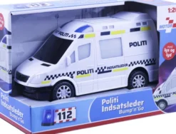 Politibil Legetøj Med Lyd Og Lys