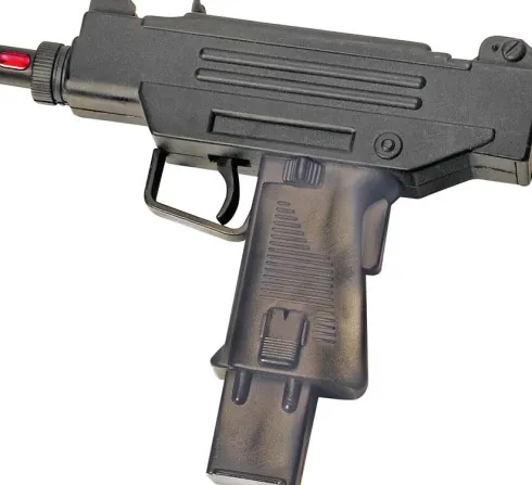 Politi Legetøj - Elektronisk Uzi Gevær