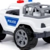 Politi Legetøjsbil - Jeep - 38 CM - Hvid