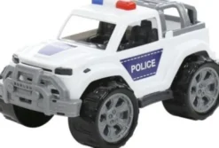 Politi Legetøjsbil - Jeep - 38 CM - Hvid