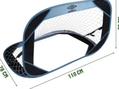 Pop Up Fodboldmål - Umbro - 110X78 CM