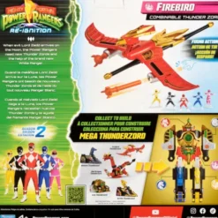 Power Rangers - Combinable Thunder Zord - Assorteret