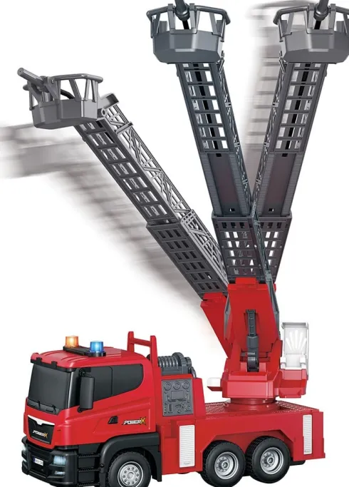 Power X - Rc Brandbil Med Vandsprøjte