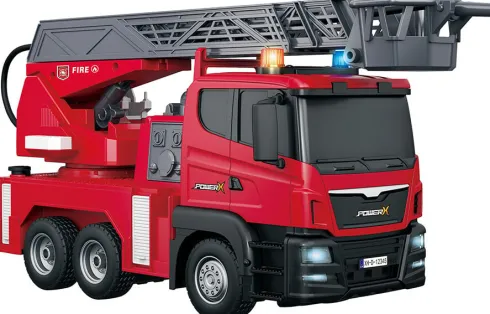 Power X - Rc Brandbil Med Vandsprøjte