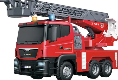 Power X - Rc Brandbil Med Vandsprøjte