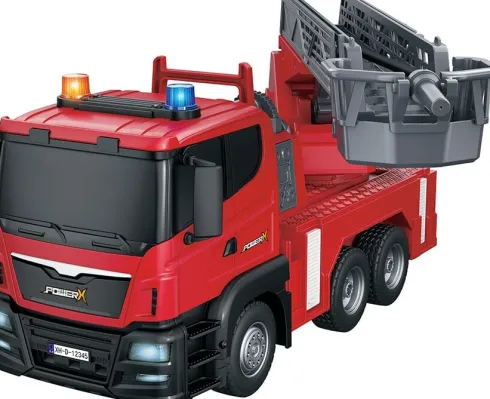 Power X - Rc Brandbil Med Vandsprøjte