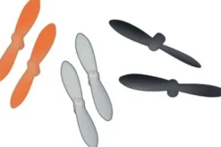 Propeller For H108 2Xorange, 2X White, 2X Black - H108-V07 - Hubsan