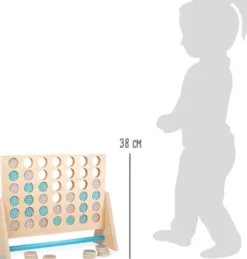 4 På Stribe Spil I Træ - Xxl - Small Foot