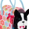 Pucci Pups - Pucci Hund Bamse I Blomstret Taske