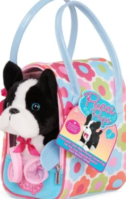 Pucci Pups - Pucci Hund Bamse I Blomstret Taske