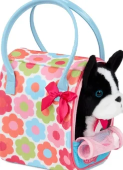 Pucci Pups - Pucci Hund Bamse I Blomstret Taske
