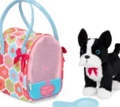 Pucci Pups - Pucci Hund Bamse I Blomstret Taske