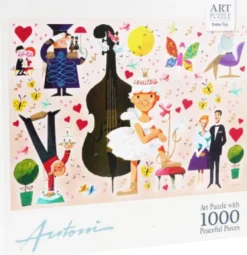 Puslespil Med 1000 Brikker - Ballerina - Antoni - Barbo Toys