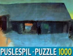 Puslespil Med 1000 Brikker - Oluf Høst