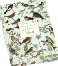 Puslespil Med Fugle - Havens Fugle - 1000 Brikker - Koustrup & Co