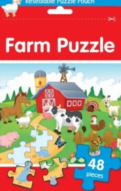 Puslespil Puzzle Bag Farm Puzzle - Alligator