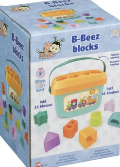 Puttekasse Med 16 Klodser - B Beez
