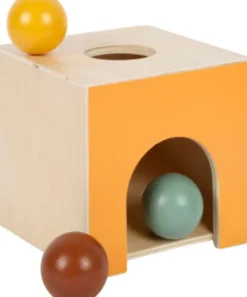 Puttekasse Med Kugler - Montessori - Træ - Small Foot