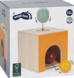 Puttekasse Med Kugler - Montessori - Træ - Small Foot
