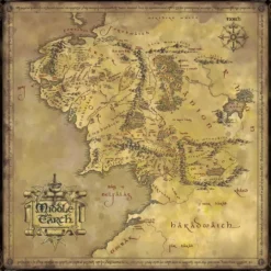 Puzzle - Middle Earths Map