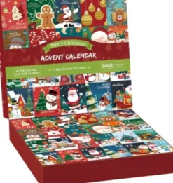 Puzzles - Julekalender Puslespil - 24 Temaer