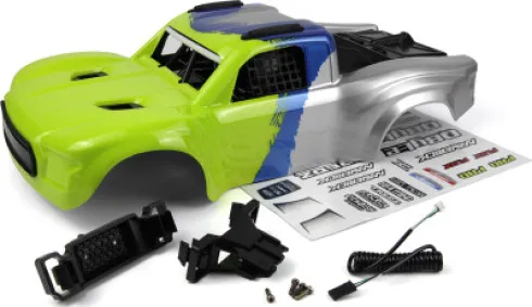 Qbyte Sc 1/12Th Printed Body - Fluoro Green - Mv151213 - Maverick Rc