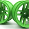 Quantum2 Xt 2.8In Wheel - Green/2Pcs - Mv150423 - Maverick Rc