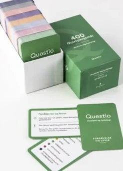 Questio - Anatomi Og Fysiologi Med 400 Quizspørgsmål