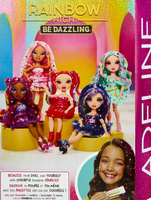 Rainbow High - Be Dazzling Fashion Dolls - Pink - Adeline Rose