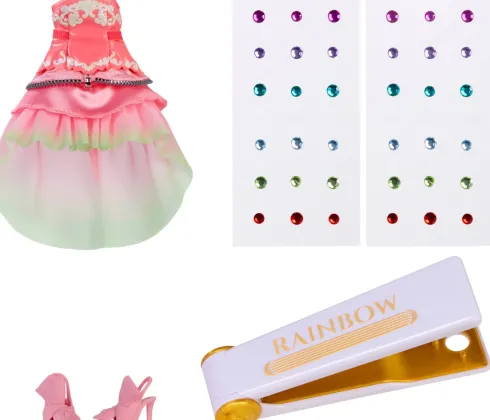 Rainbow High - Be Dazzling Fashion Dolls - Pink - Adeline Rose