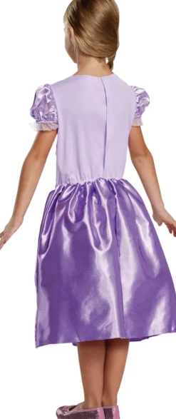 Rapunzel Kostume Til Børn - 128 CM - Disney Princess