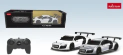 Rastar - Rc Audi R8 Fjernstyret Bil - 1:24 - Sølv