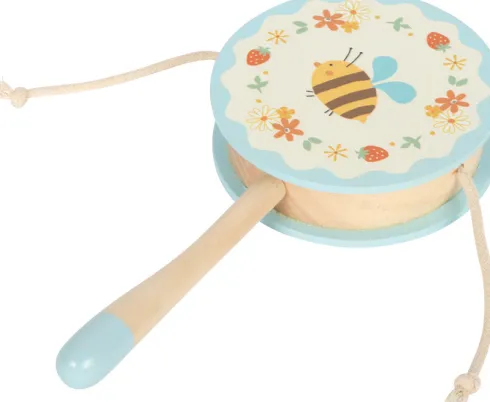 Rattle Drum - Tromme Legetøj Til Børn - Tiny Friends - Small Foot