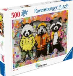 Ravensburger - Animal Graffiti Puslespil 2025 - 500 Brikker