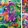 Ravensburger - Baby Garden Dragons Puslespil - 3X49 Brikker