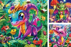 Ravensburger - Baby Garden Dragons Puslespil - 3X49 Brikker