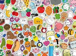 Ravensburger - Cute Kawaii Chaos Puslespil - 500 Brikker