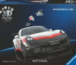 Ravensburger 3D Puslespil - 108 Brikker - Porsche 911 Gt3 Cup
