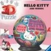 Ravensburger 3D Puslespil - 72 Brikker - Hello Kitty Kugle